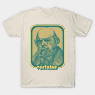 Paul Verlaine /// Retro Style Fan Aesthetic Design T-Shirt